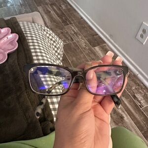 Prada Black and Tortoise Patterned Eyewear